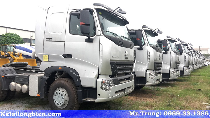 Xe Đầu Kéo Howo 375HP