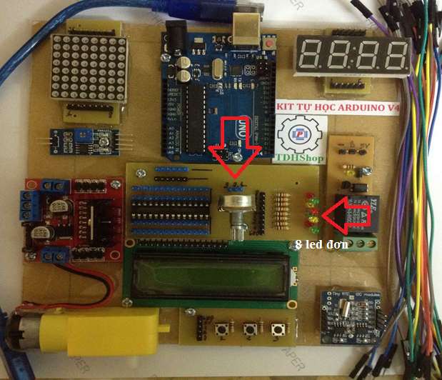 bộ tự học arduino