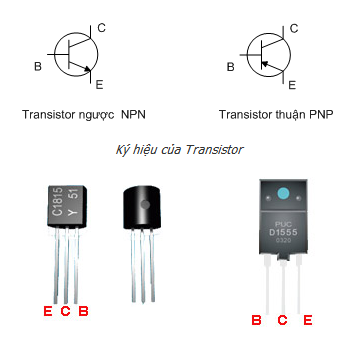 kí hiệu của transistor