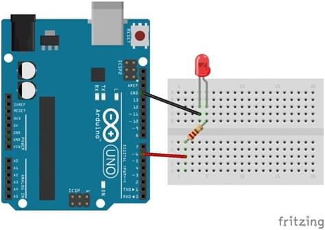 thay đổi độ sáng của đèn led bằng arduino
