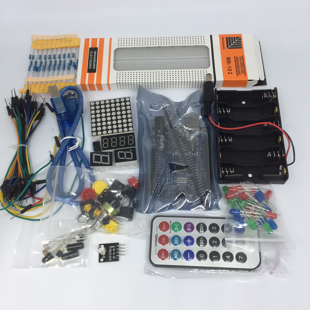 UNO R3 Basic Starter Learning Kit – Arduinovina.com