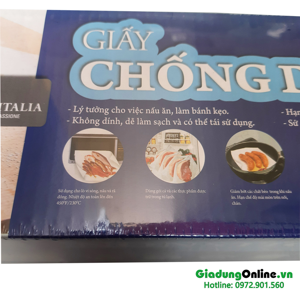 Giay nen chong dinh nuong banh MORIITALIA