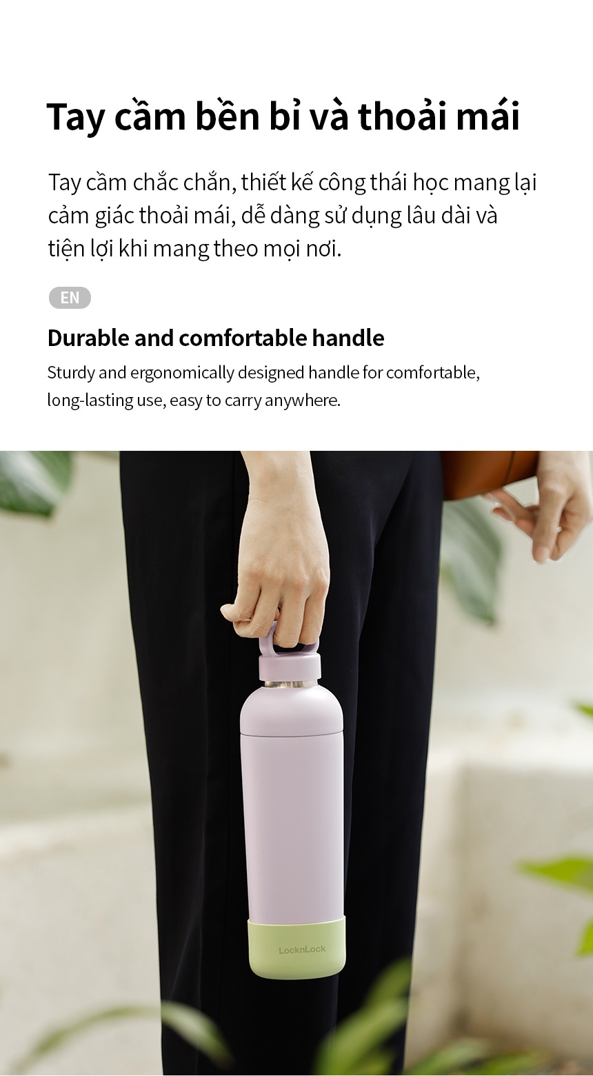 Bình giữ lạnh LocknLock Balance Fit Tumbler LHC4400