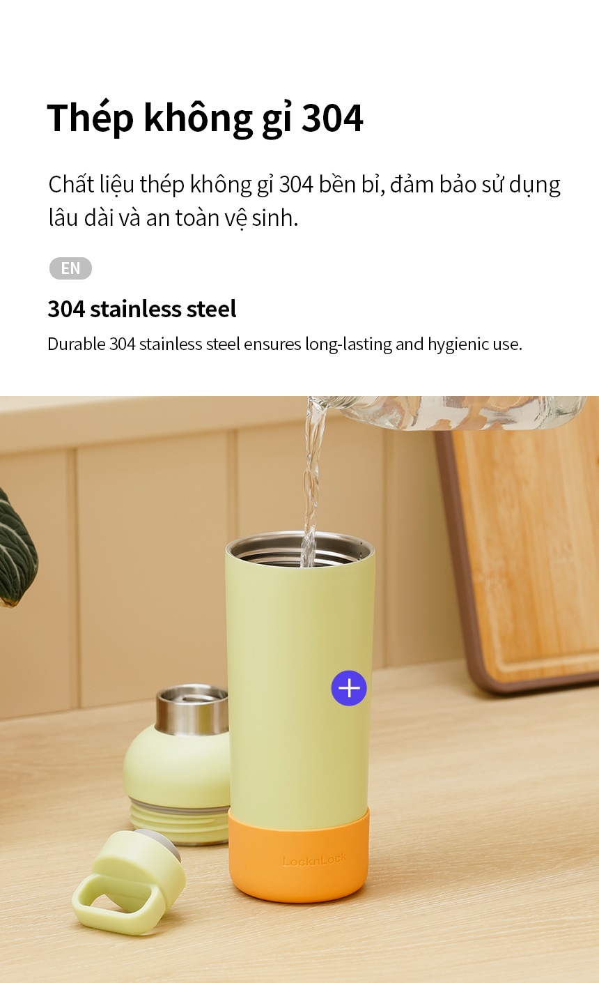 Bình giữ lạnh LocknLock Balance Fit Tumbler LHC4400