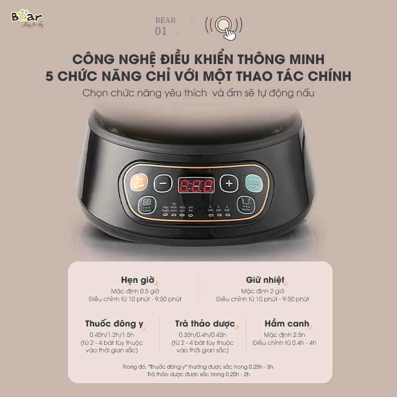 Am sac thuoc  Bear SB-AST35