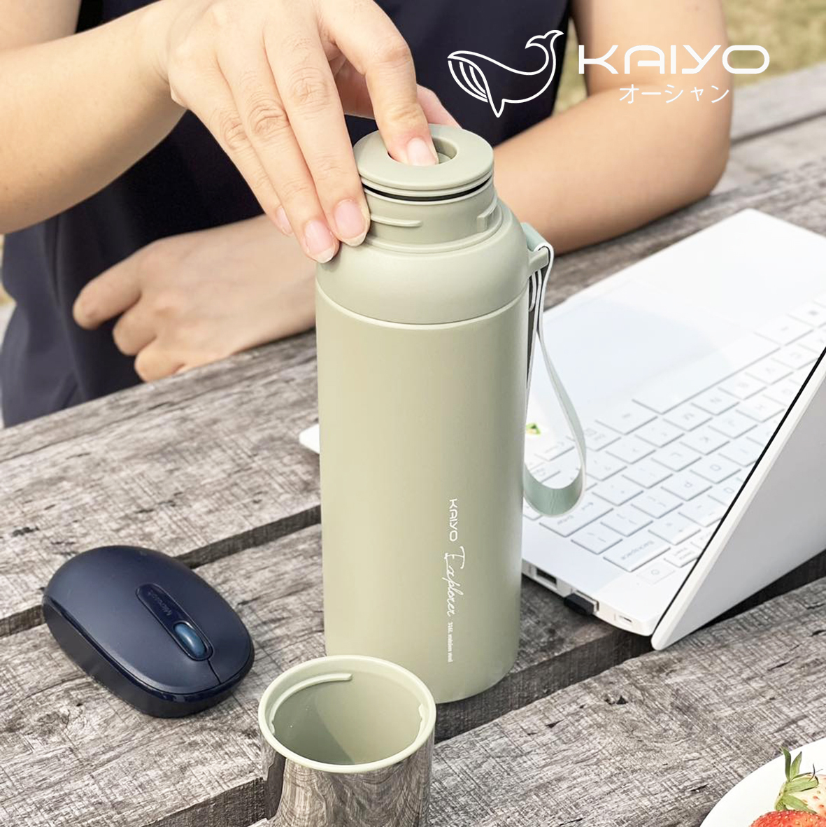 Bình Giữ Nhiệt Inox 316 KAIYO 600ml 