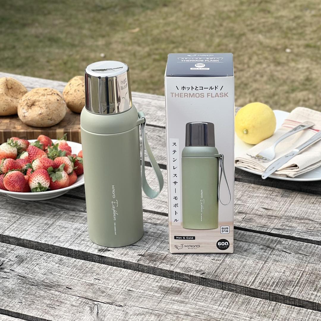 Bình Giữ Nhiệt Inox 316 KAIYO 600ml 