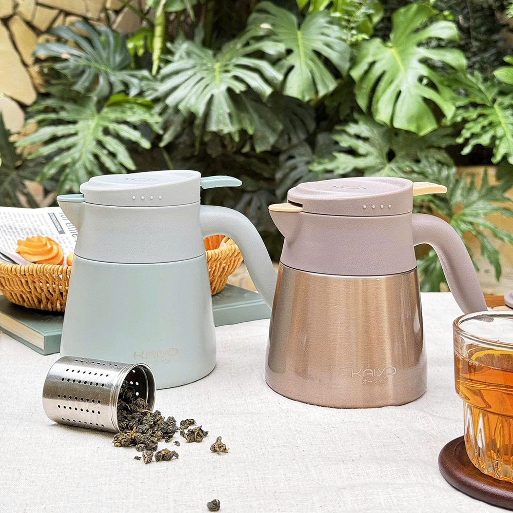 Bình giữ nhiệt inox 304 Kaiyo có lõi lọc trà 500ml