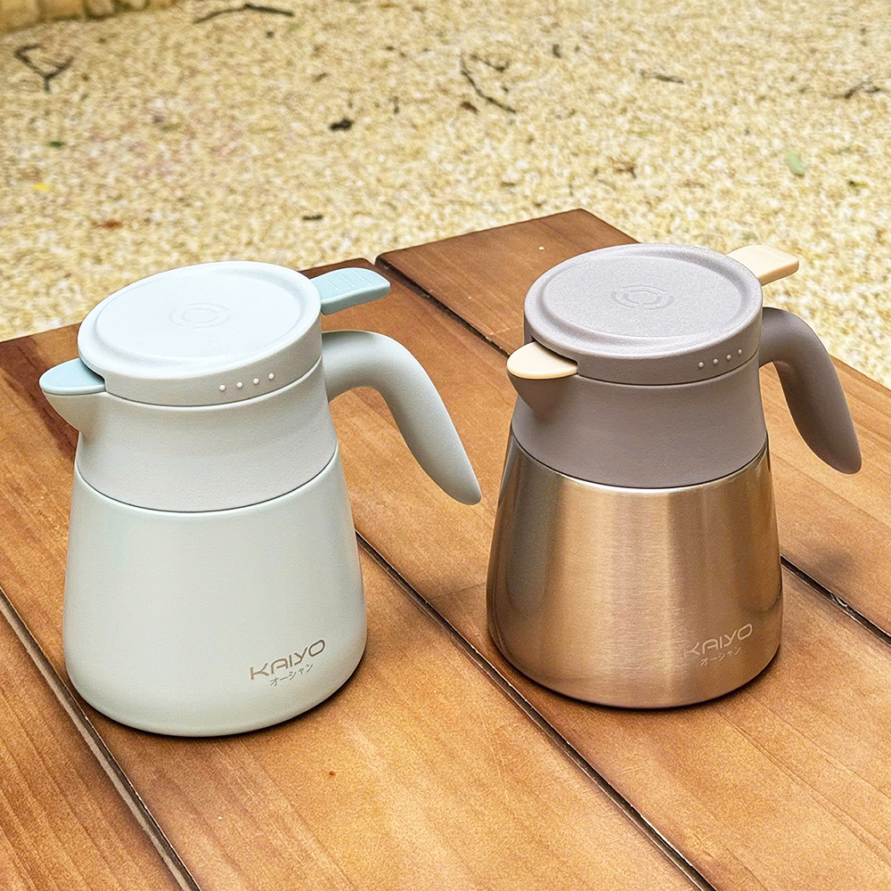 Bình giữ nhiệt inox 304 Kaiyo có lõi lọc trà 500ml