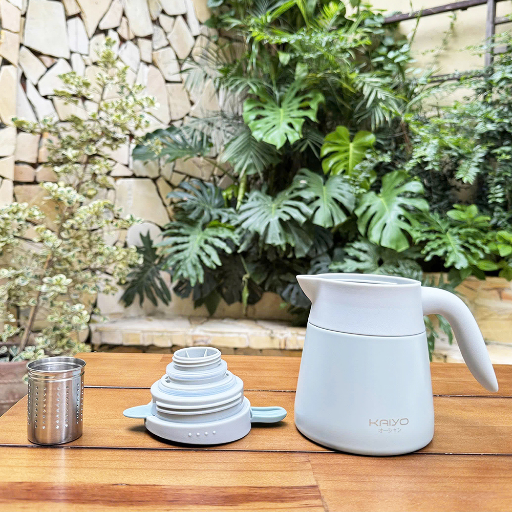Bình giữ nhiệt inox 304 Kaiyo có lõi lọc trà 500ml
