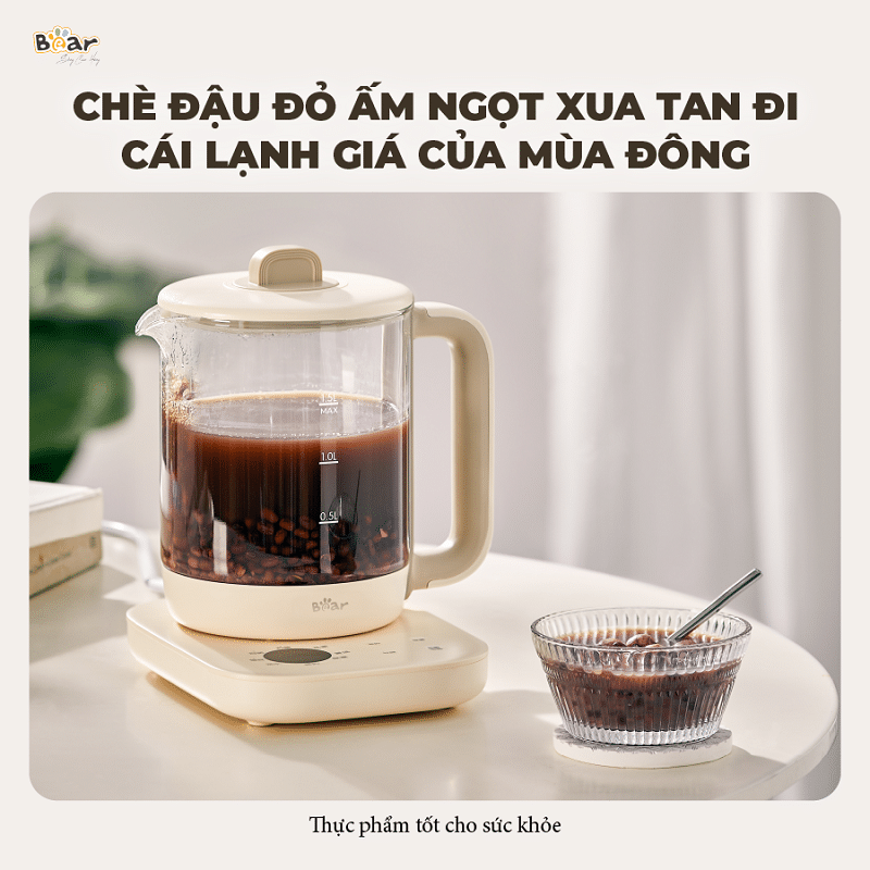 Bình Pha Trà Giữ Nhiệt Bear SB-PT15K