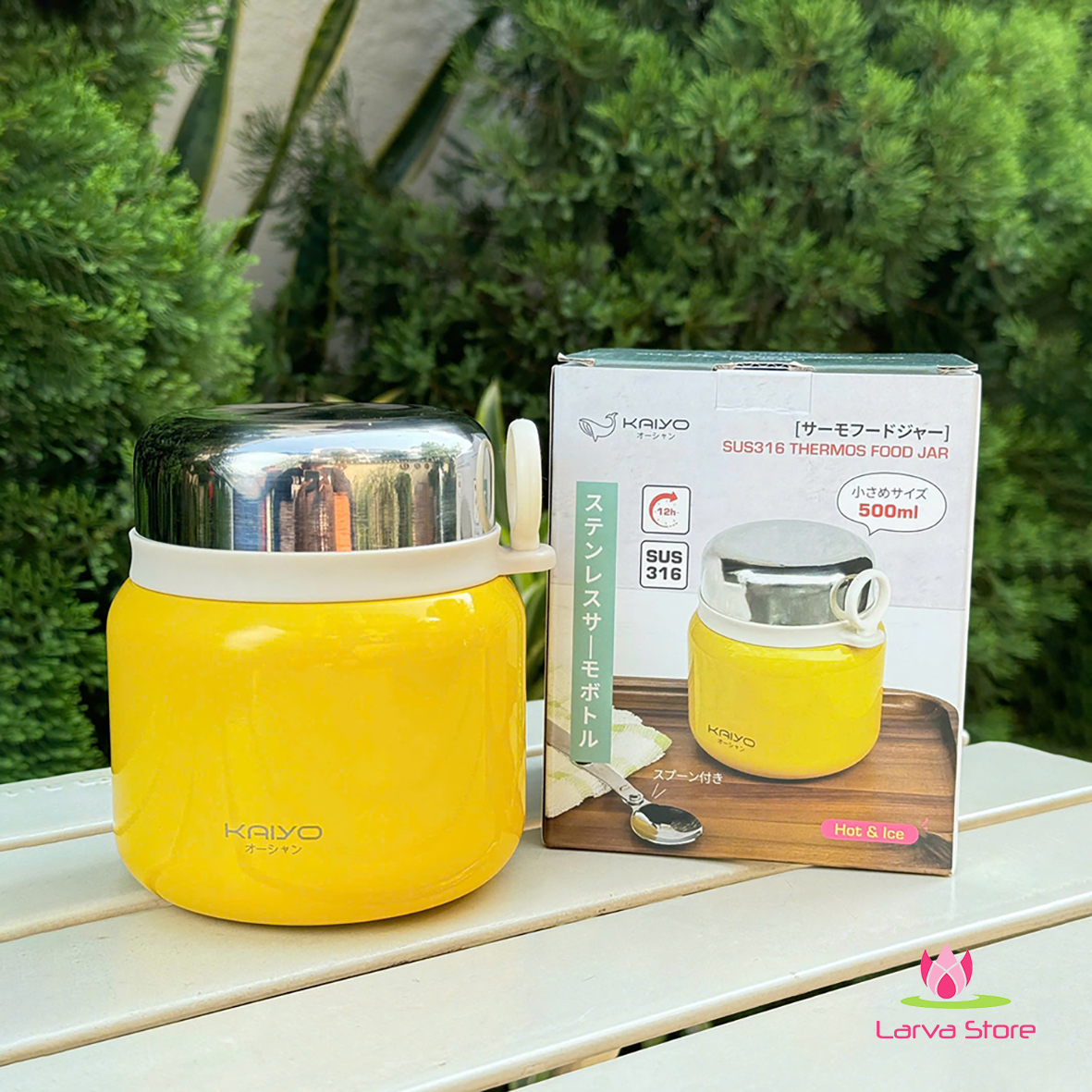 Binh u Kaiyo inox 316 500ml