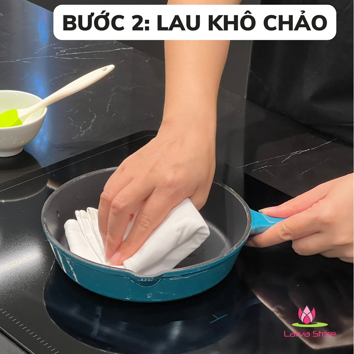Chảo Gang Oceno Có Vòi