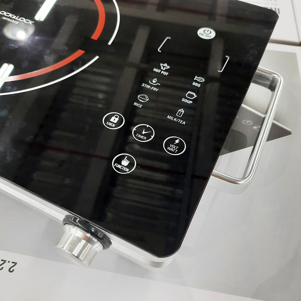 Bếp Hồng Ngoại Cảm Ứng Lock&Lock EJI341 2000W