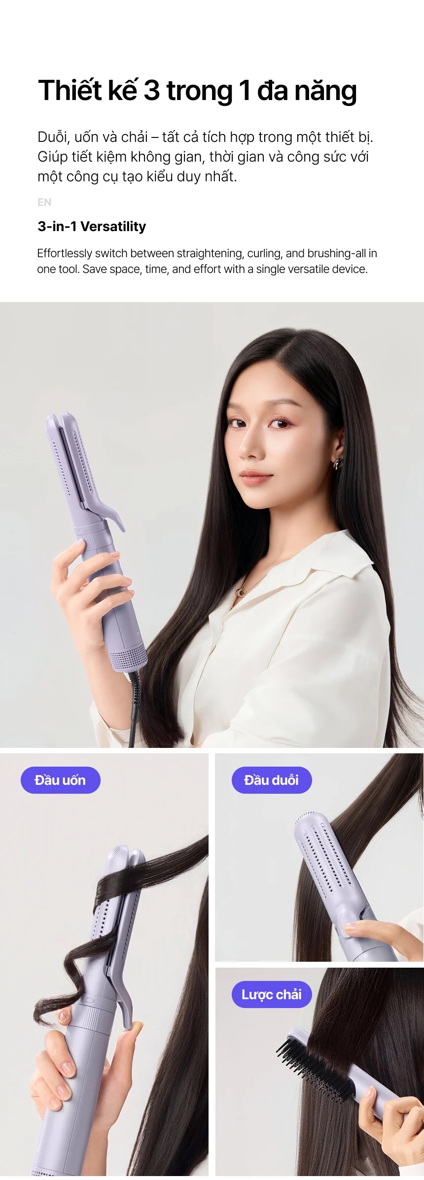 Máy tạo kiểu tóc LocknLock ENA236PUP 