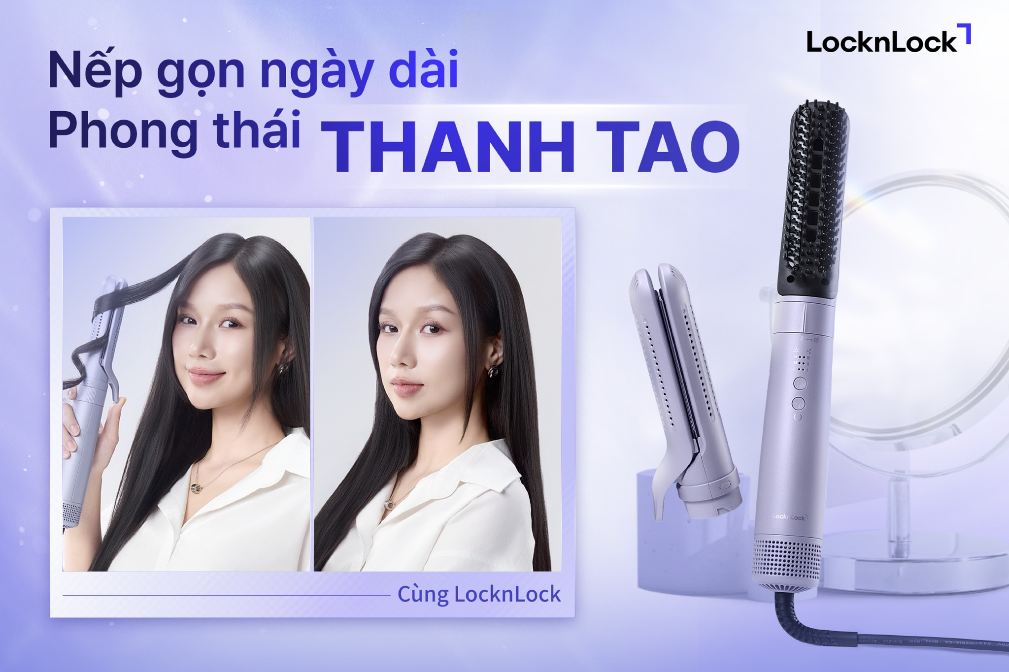 Máy tạo kiểu tóc LocknLock ENA236PUP 
