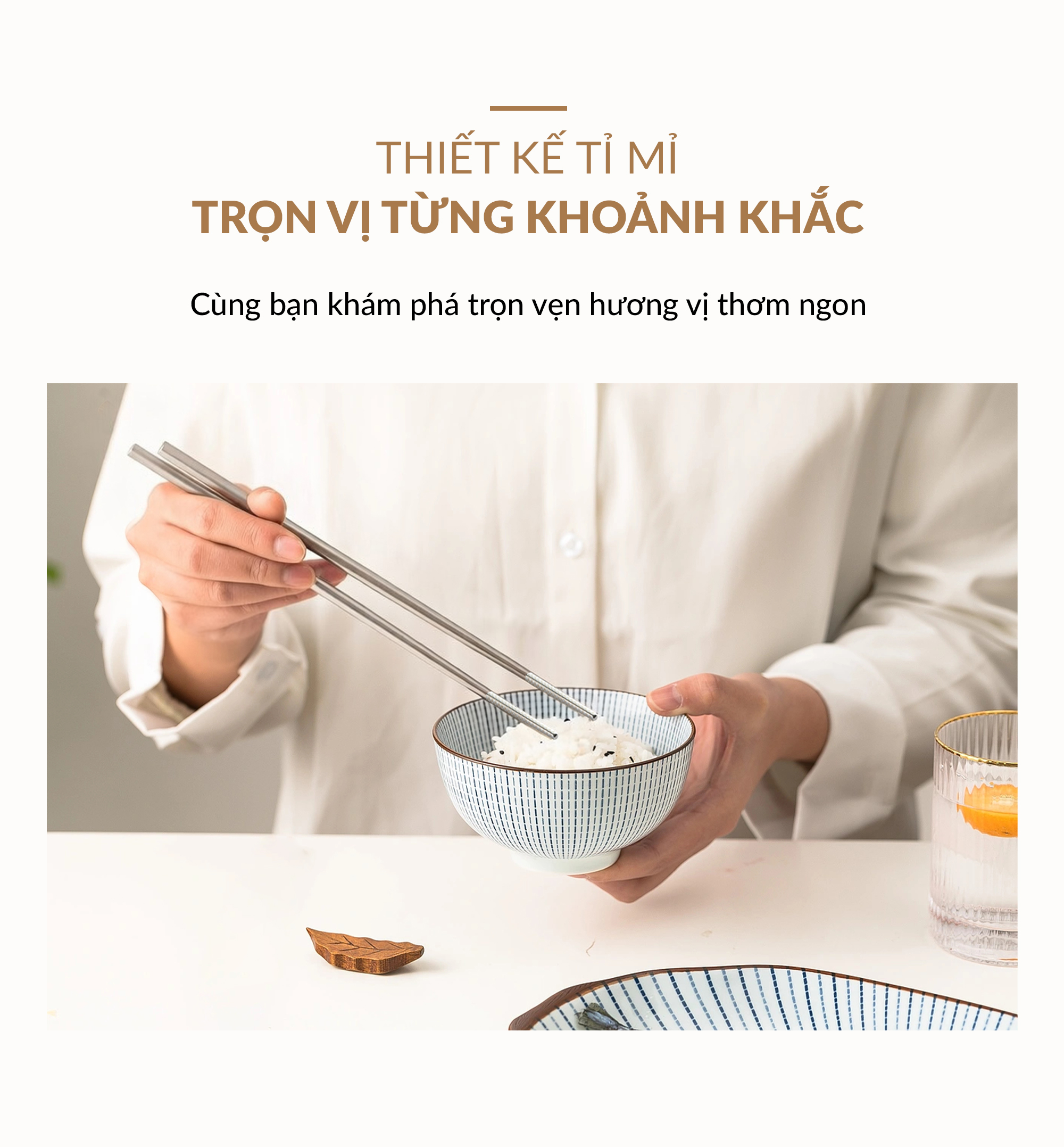 Hộp 5 đôi đũa HAATZ inox 316 công nghệ phủ Ag+