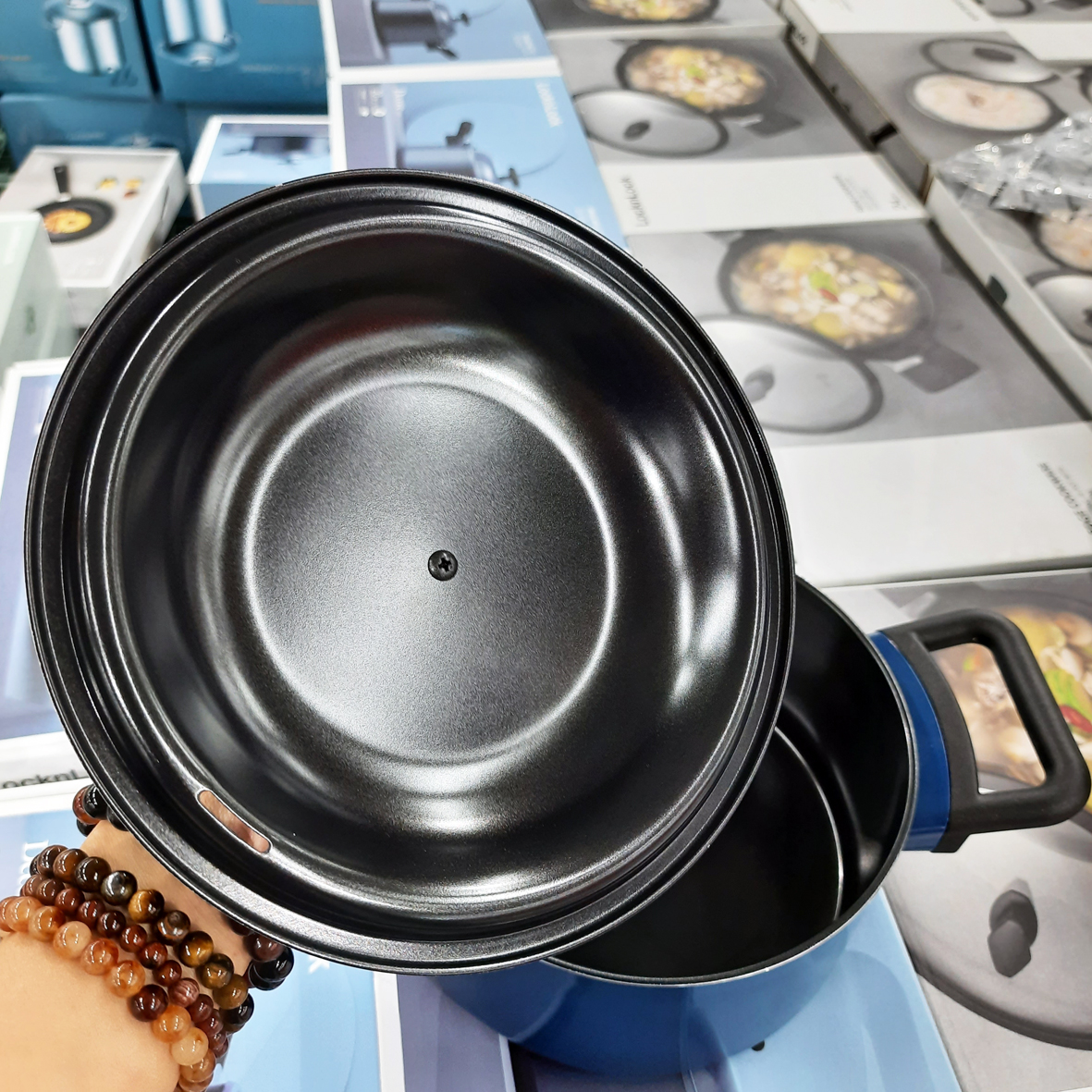 Nồi Decore Lock&Lock Lòng Phủ Ceramic Chống Dính LDE1202IH 20cm