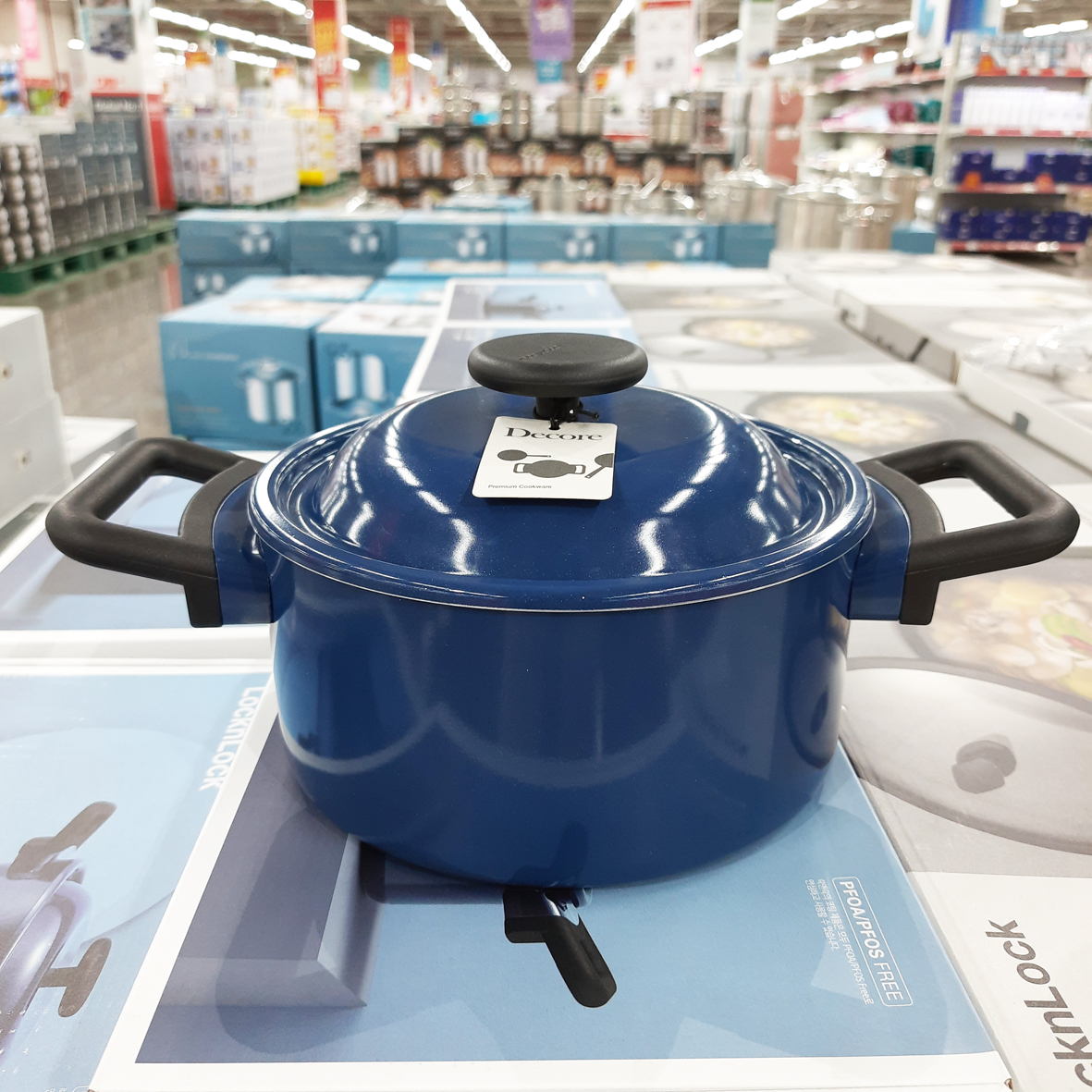 Nồi Decore Lock&Lock Lòng Phủ Ceramic Chống Dính LDE1202IH 20cm