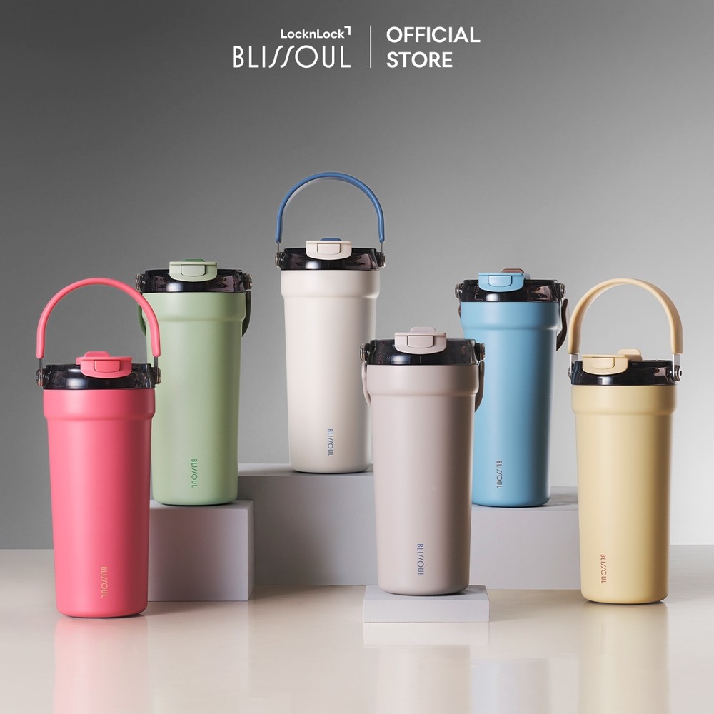 LocknLock Blissoul Cafe Ceramic Tumbler LHC4440