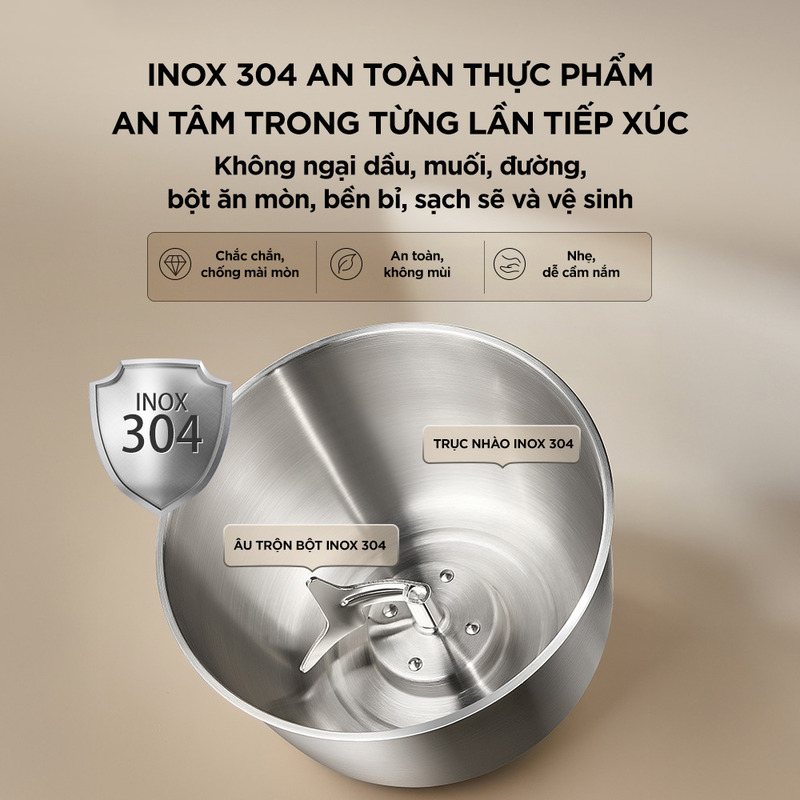 Máy trộn bột Bear 5L SM-5H50Z68