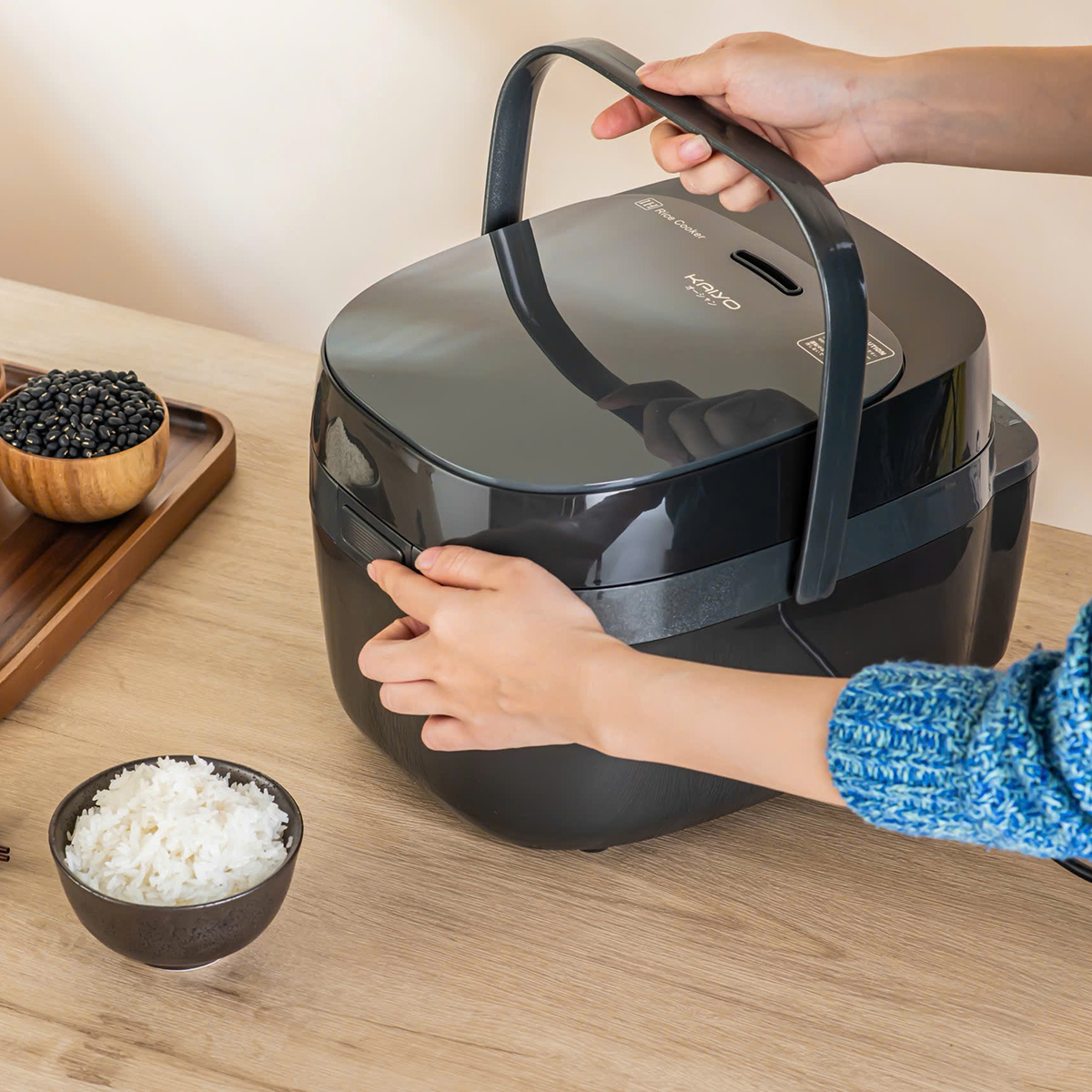 Nồi cơm điện cao tần Kaiyo 1.5L KRC-050 