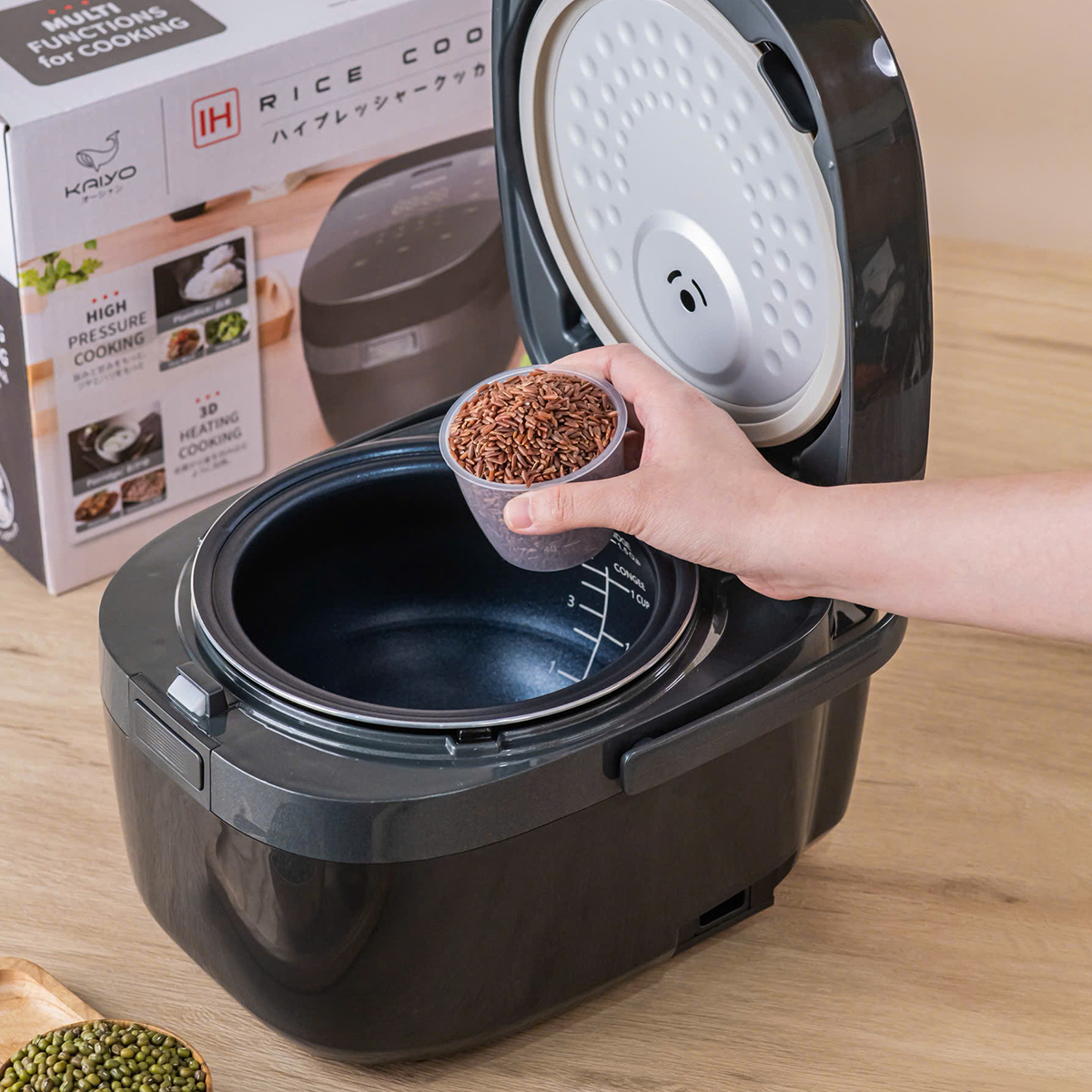 Nồi cơm điện cao tần Kaiyo 1.5L KRC-050 