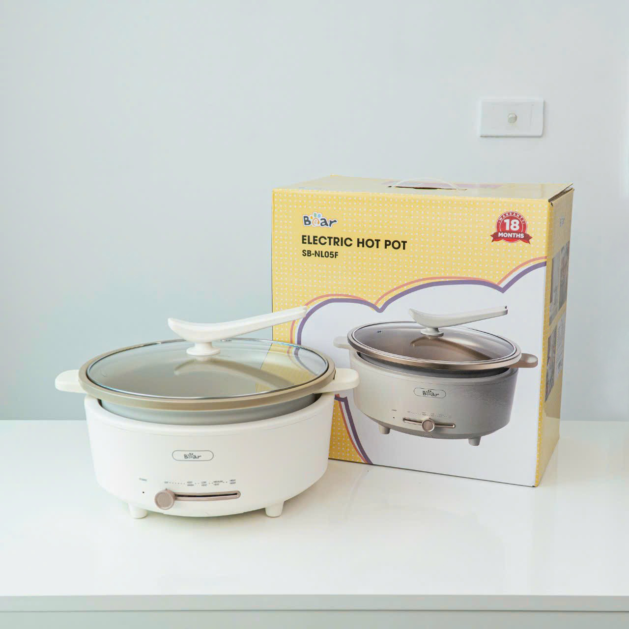 Nồi Lẩu Điện Bear 5L SB-NL05F Bản Quốc Tế