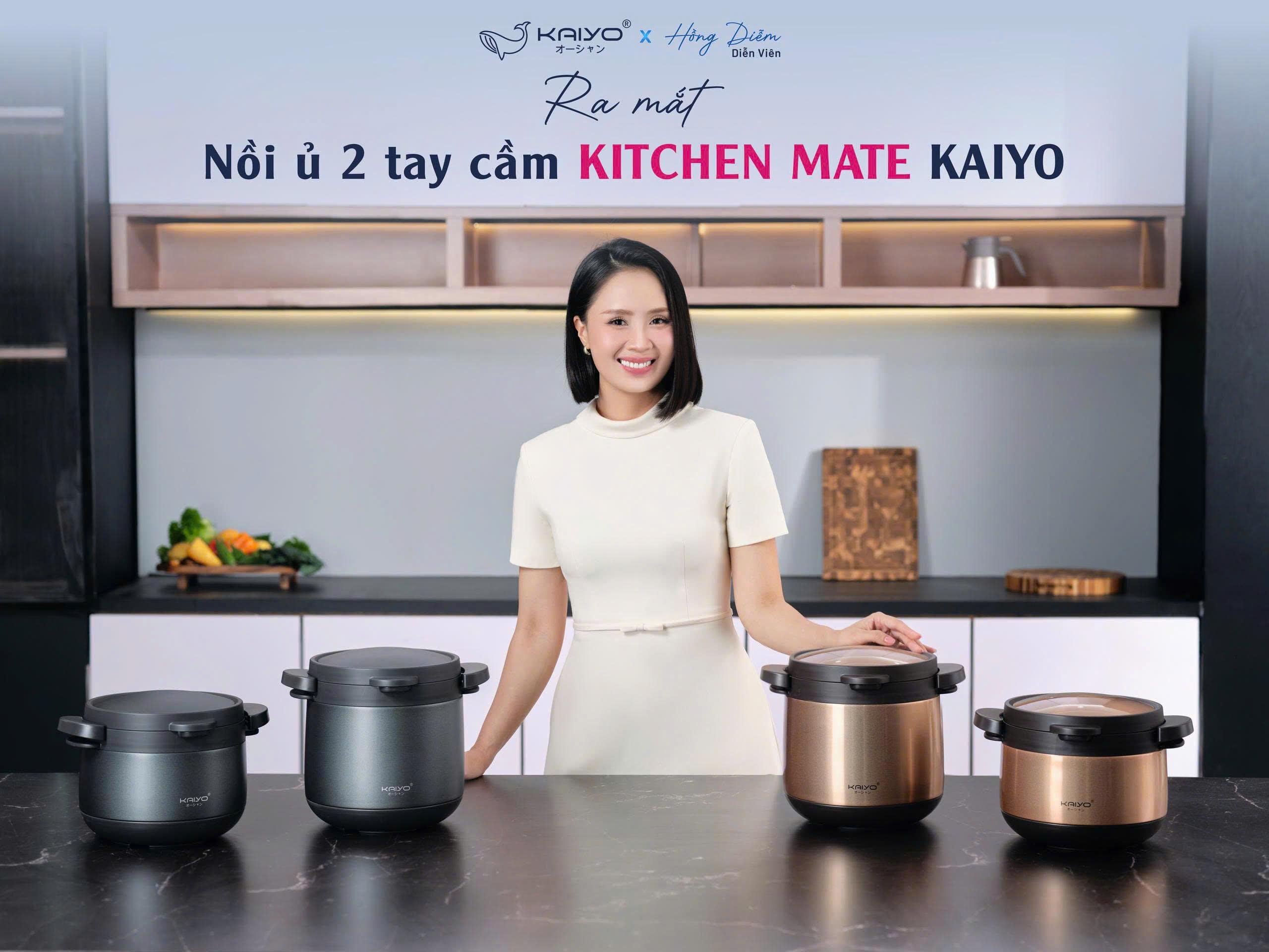 Nồi ủ chín thực phẩm Kaiyo 2 tay cầm Kitchen Mate