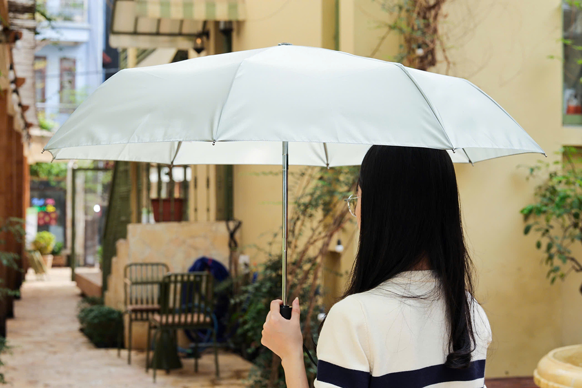 Ô tự động KAIYO bấm thu mở 2 chiều ghi nhớ nếp gấp nan khỏe chống lật