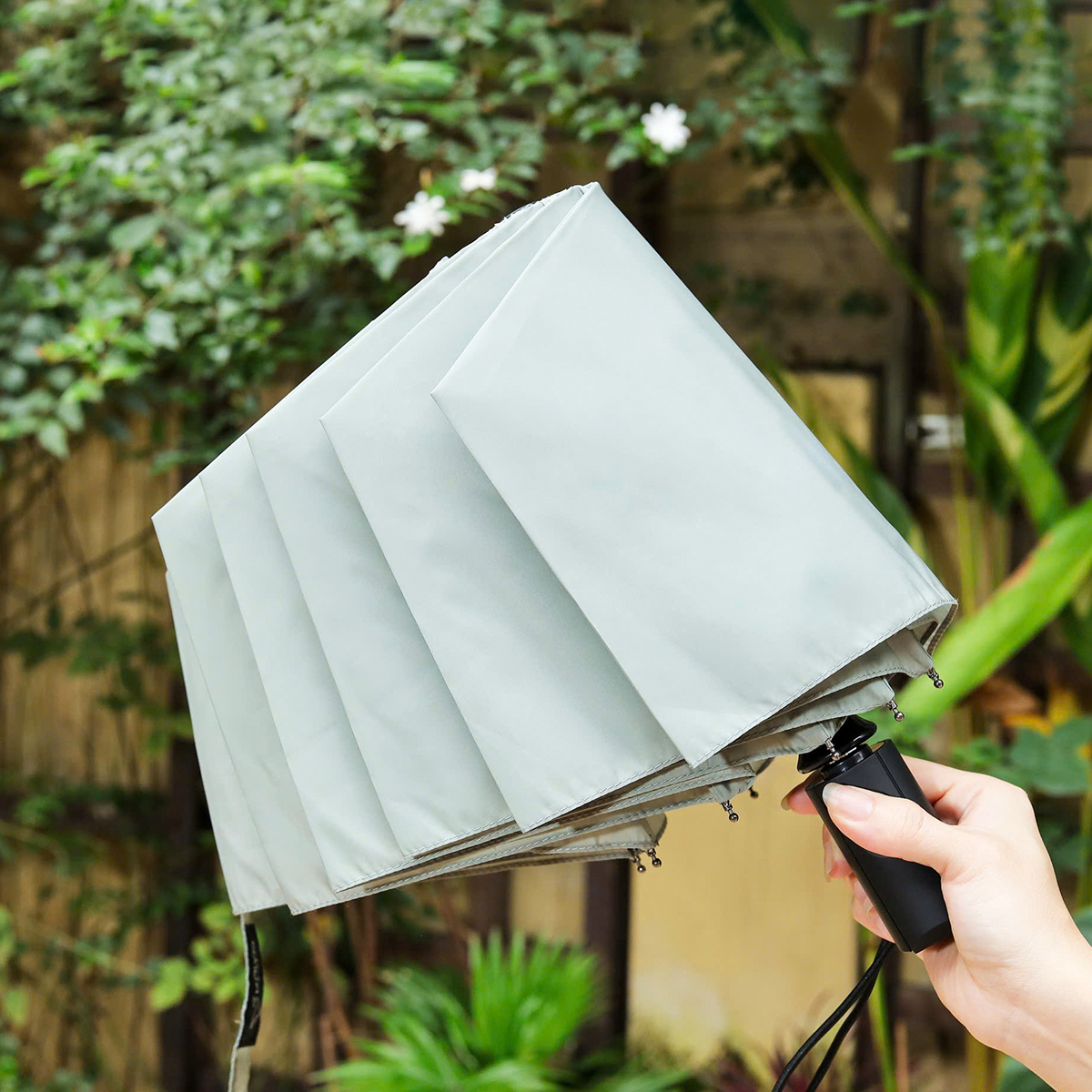 Ô tự động KAIYO bấm thu mở 2 chiều ghi nhớ nếp gấp nan khỏe chống lật