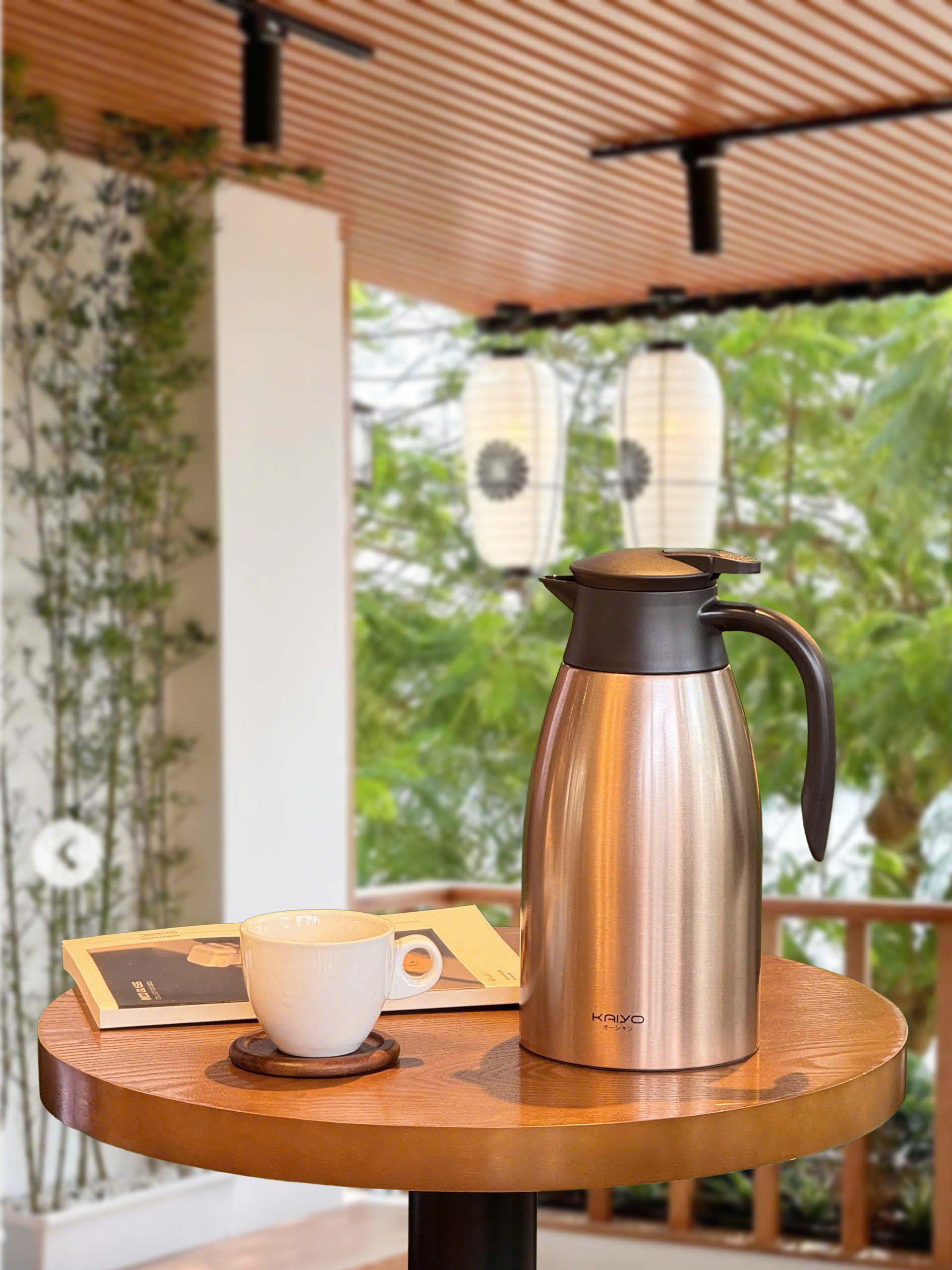Phích pha trà giữ nhiệt Kaiyo 2L 