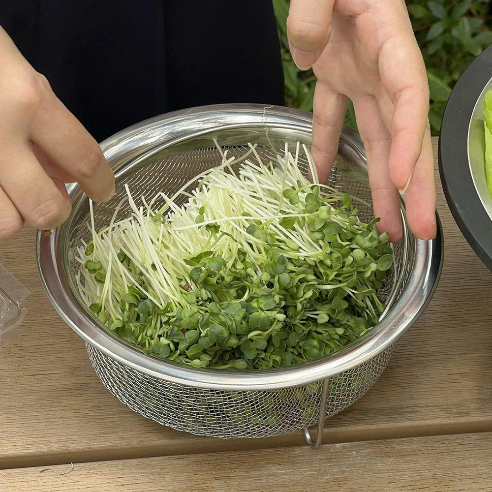 Xửng hấp có quai Kaiyo inox 304 miệng 20cm