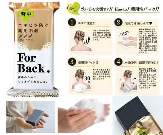 Xà phòng trị mụn lưng For Back Nhật Bản