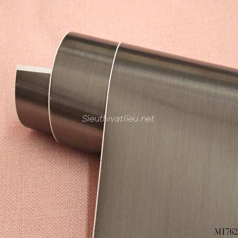 Film nội thất Infeel MT762 vân kim loại xám bóng