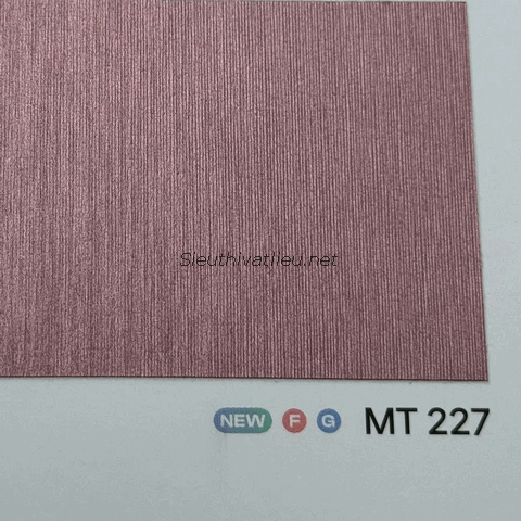 Film nội thất Infeel MT227 vân kim loại hồng tím