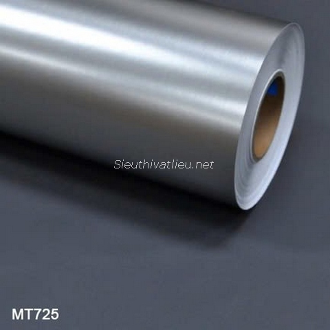 Film nội thất Infeel MT725 vân kim loại inox bóng