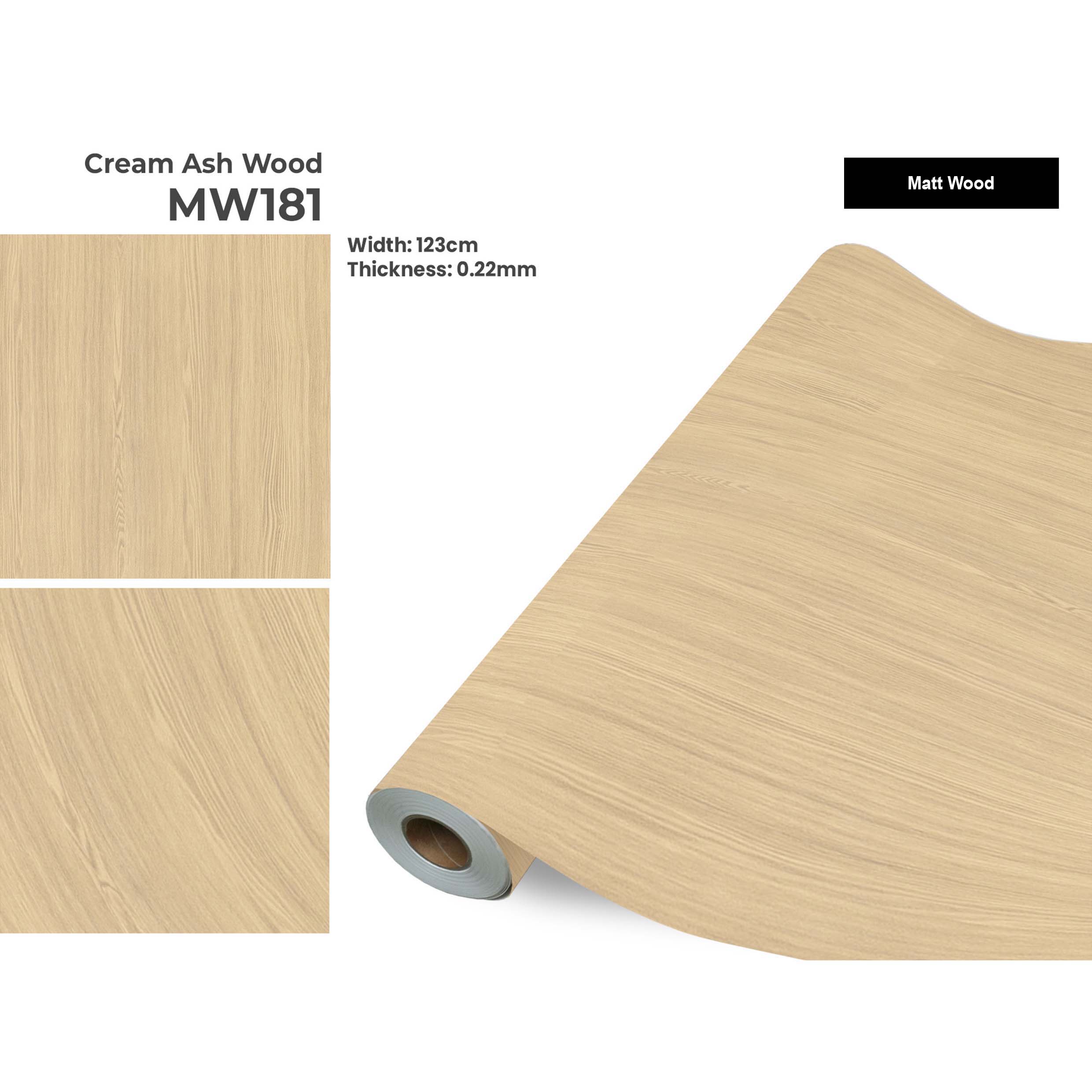 Film nội thất Infeel MW181 vân gỗ sồi vàng