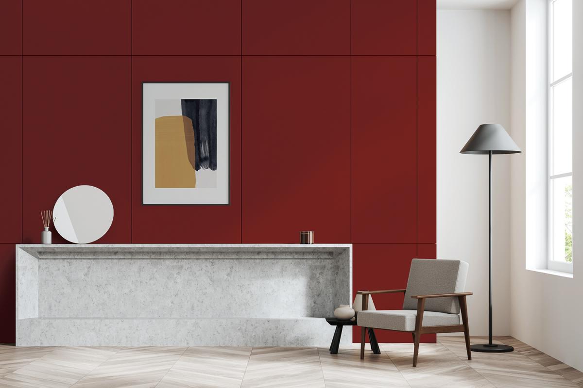 Film nội thất Infeel SL528 màu đỏ sẫm