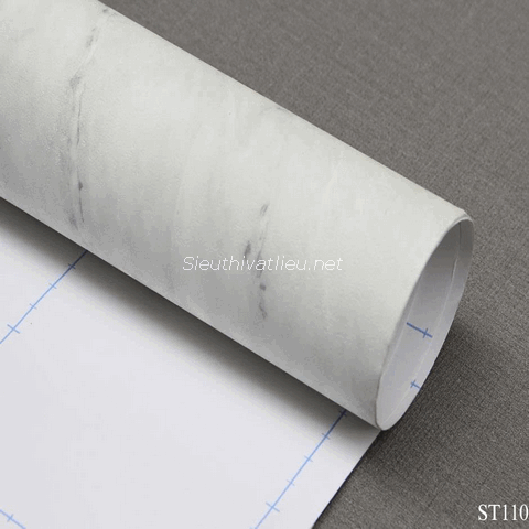 Film nội thất Infeel ST110 vân đá marble màu trắng