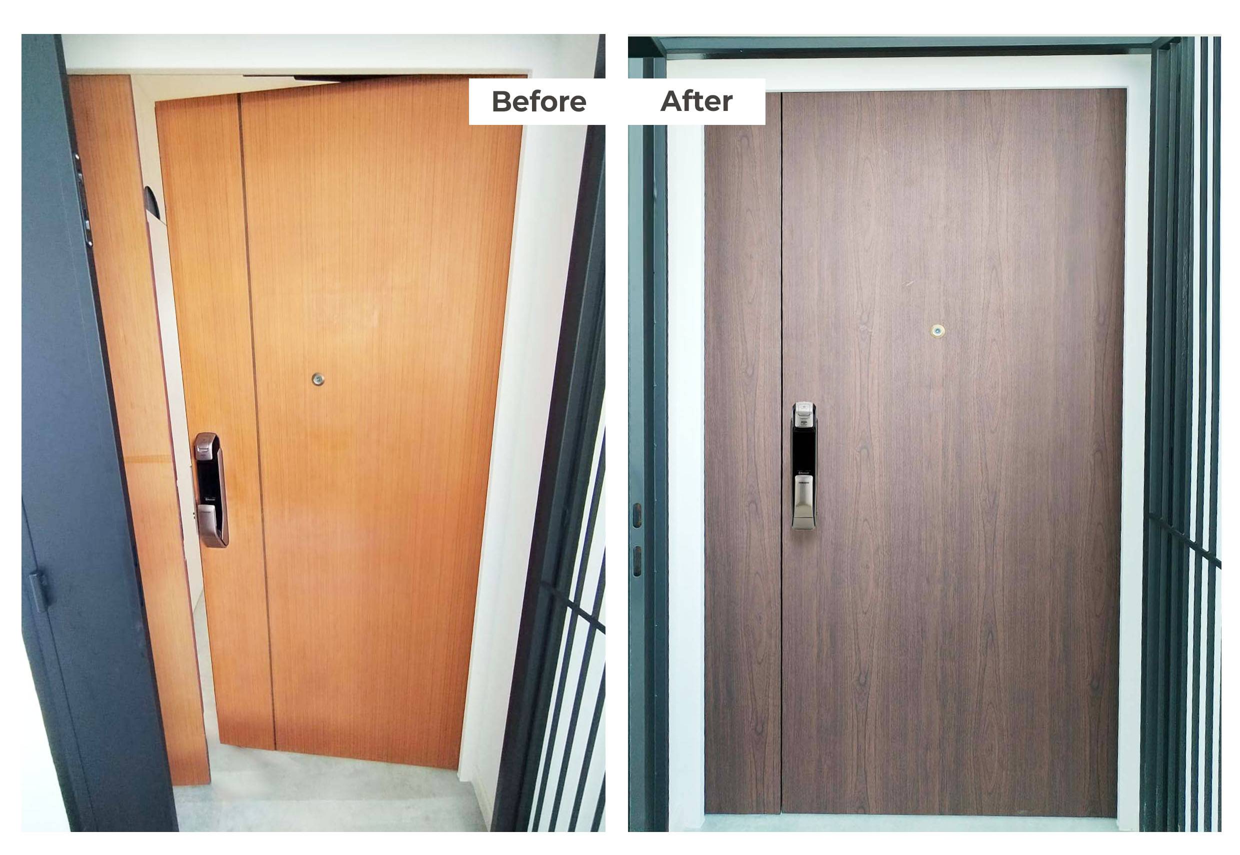 Film nội thất Infeel WD296 vân gỗ óc chó (walnut) màu nâu