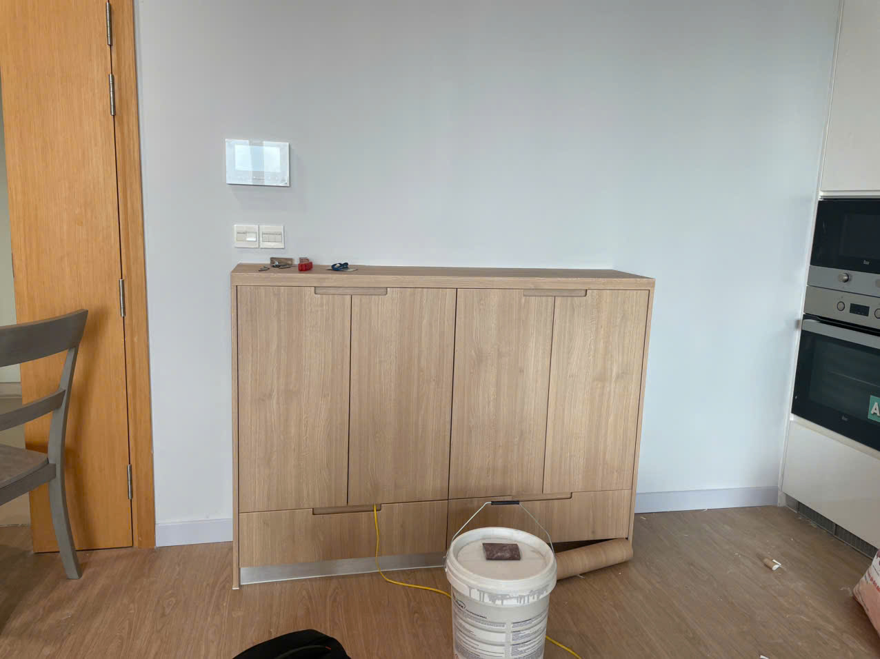 Film nội thất Infeel WD720 vân gỗ teak màu vàng