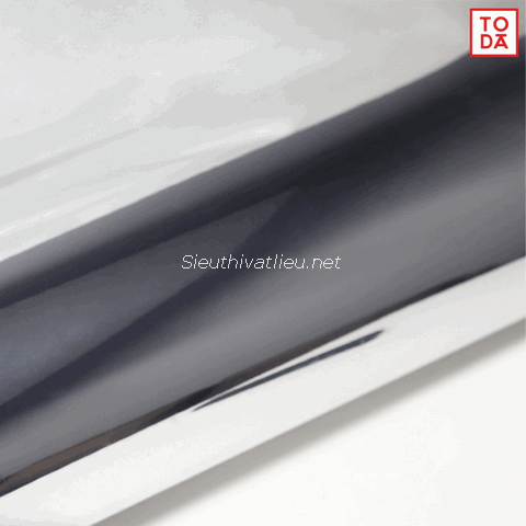 Film nội thất Toda 927-01 bạc bóng gương