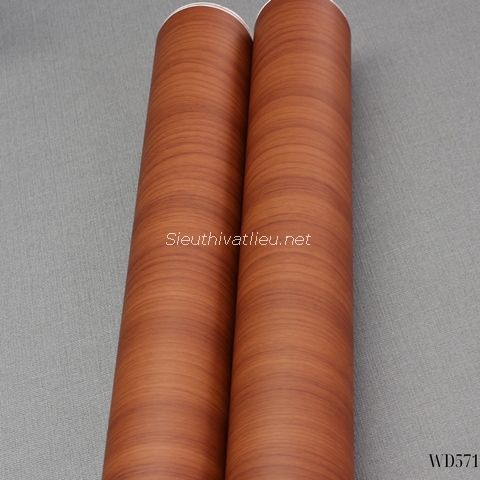 Film nội thất Infeel WD571 vân gỗ nâu đỏ