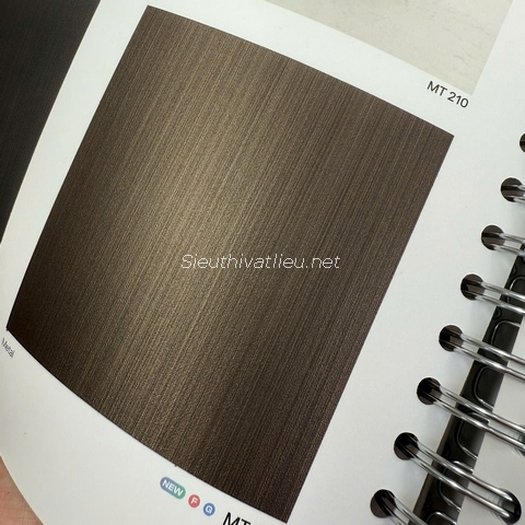 Film nội thất Infeel MT210 vân kim loại nâu sọc