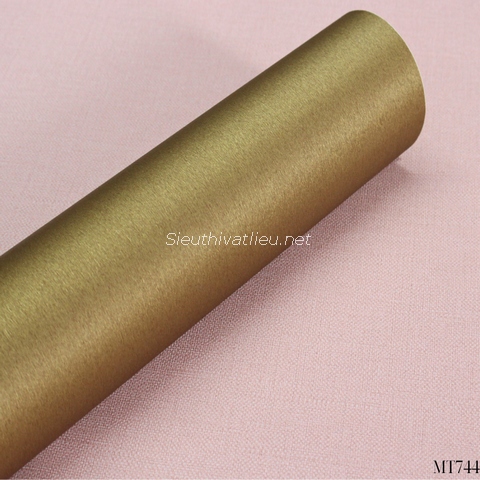 Film nội thất Infeel MT744 vân kim loại vàng xước