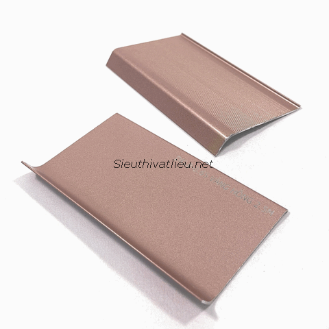 Len tường nhôm cao 80 vàng hồng