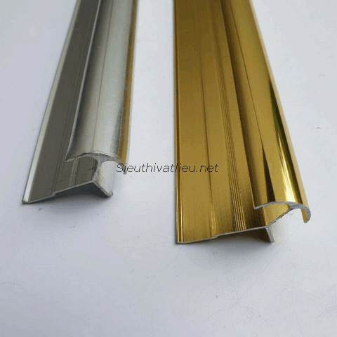 Nẹp nhôm ốp góc bo tròn MY10