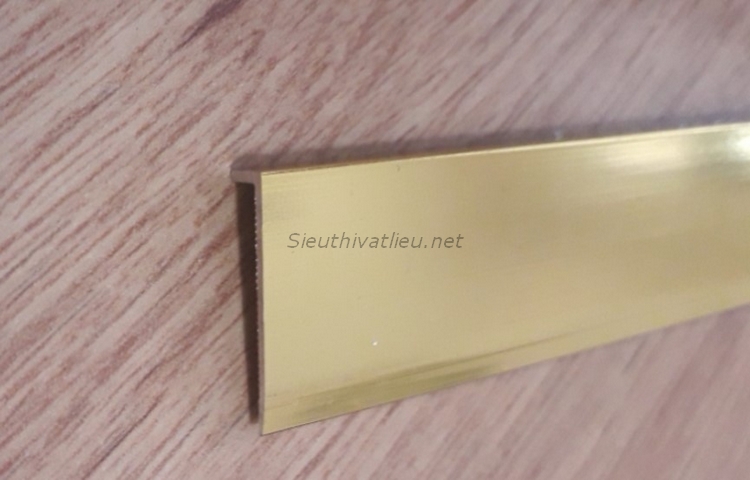 Nẹp nhôm chữ L cho sàn nhựa