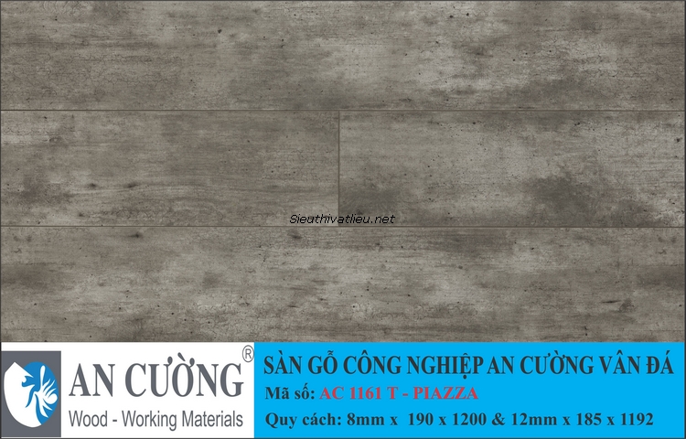 Sàn gỗ laminate An Cường vân đá AC-1161-T